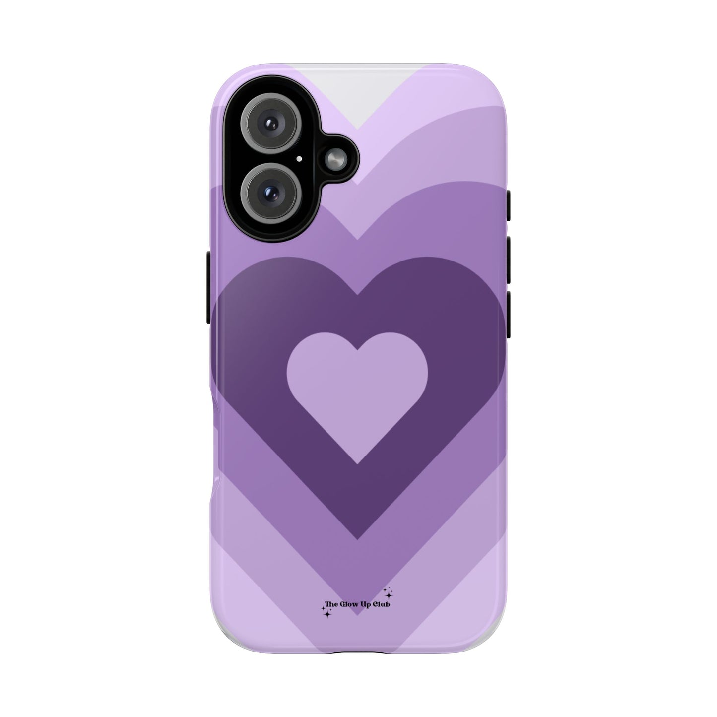 Heart layers purple - tough case