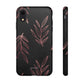 Rose gold leaves minimalistic - tough case