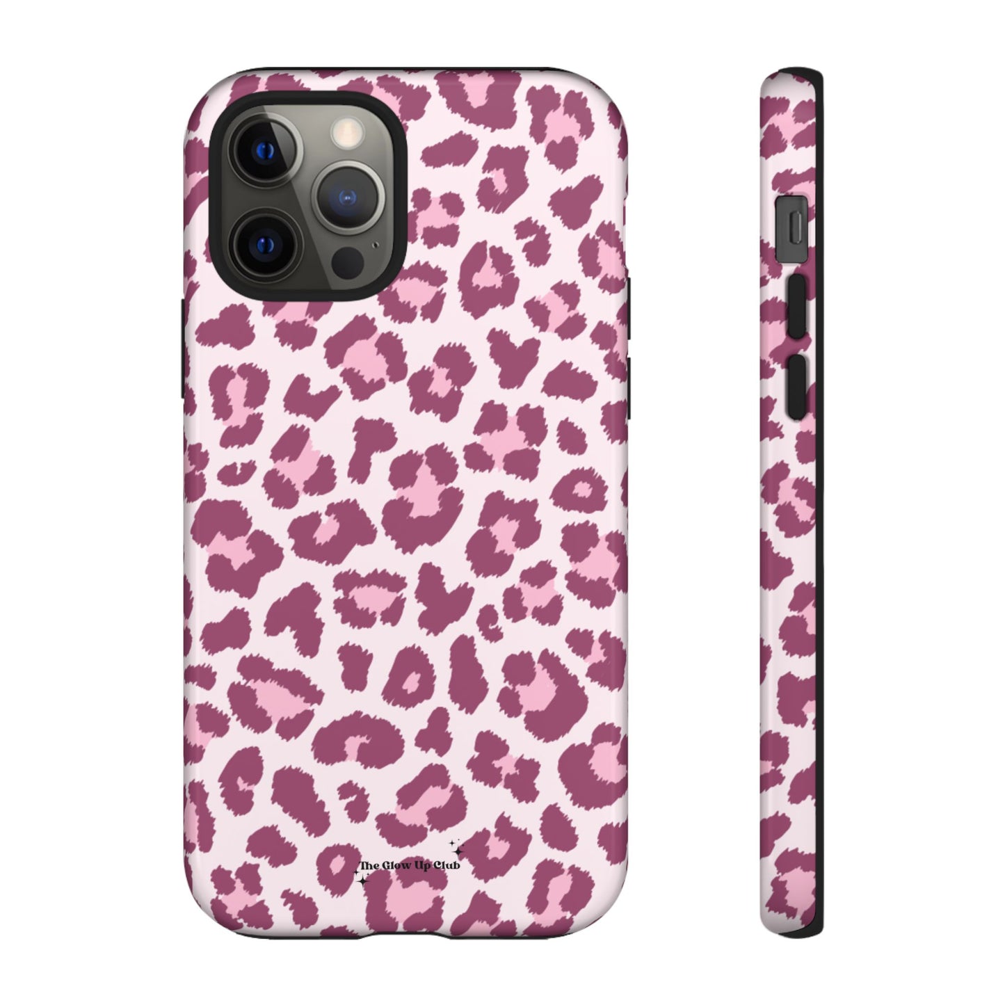 Leopard print double pink - tough case