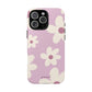 Floral pattern purple - tough case