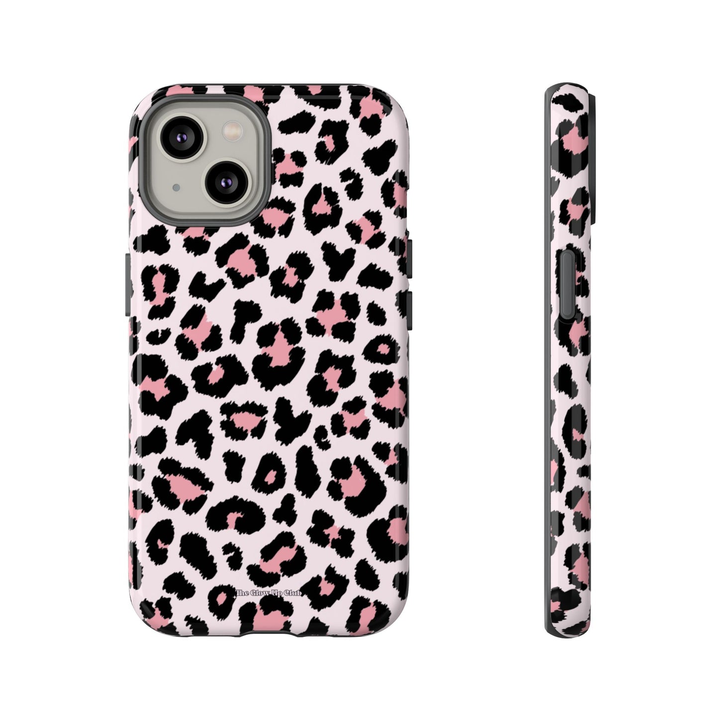 Leopard print pink - tough case