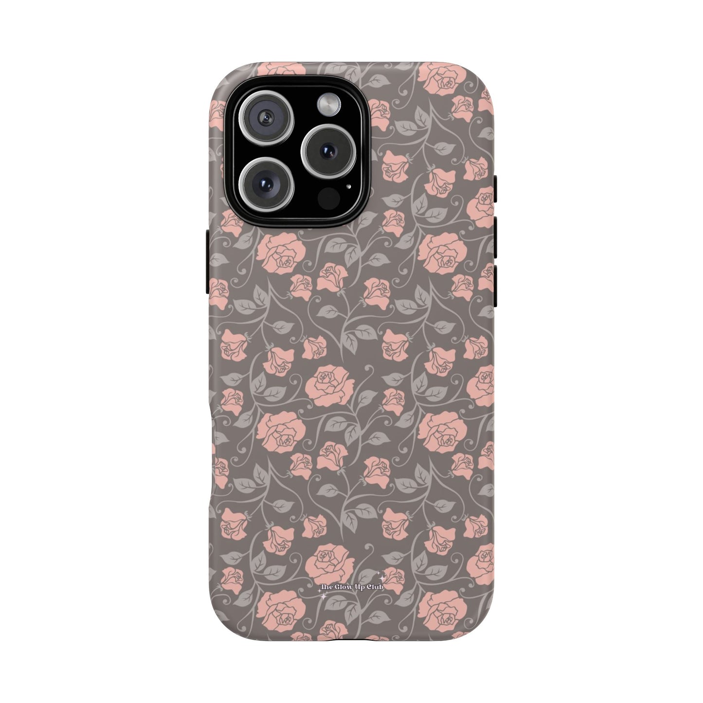 Small roses brown - tough case