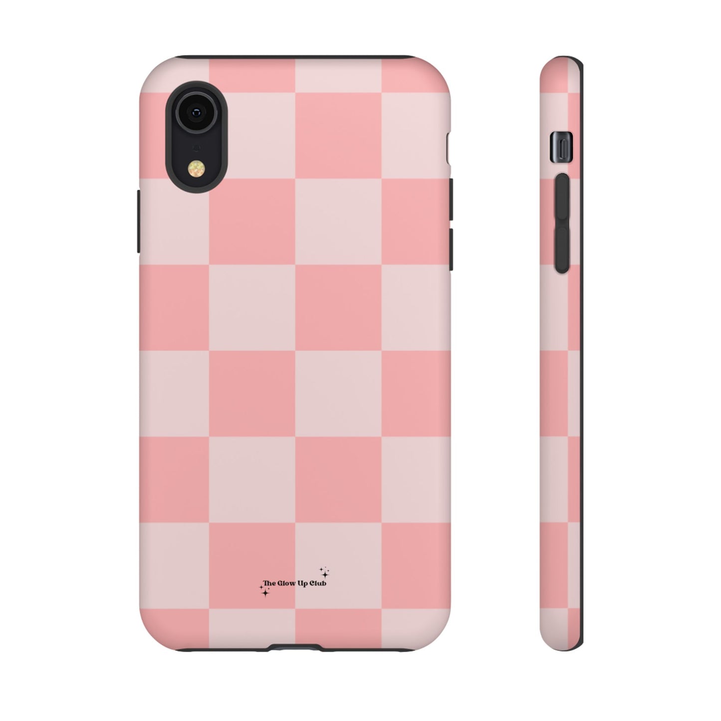 Pink orange checkers - tough case