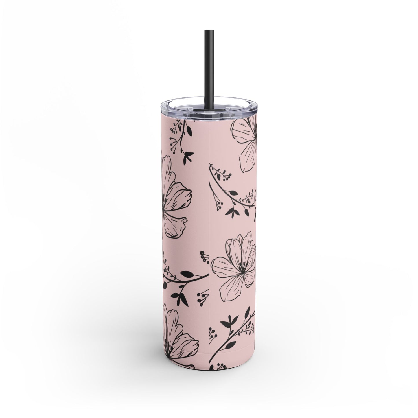 Realistic flowers pink Tumbler, 20oz