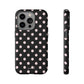 Black and pink dots - tough case