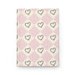 Pink heart checkers Journal