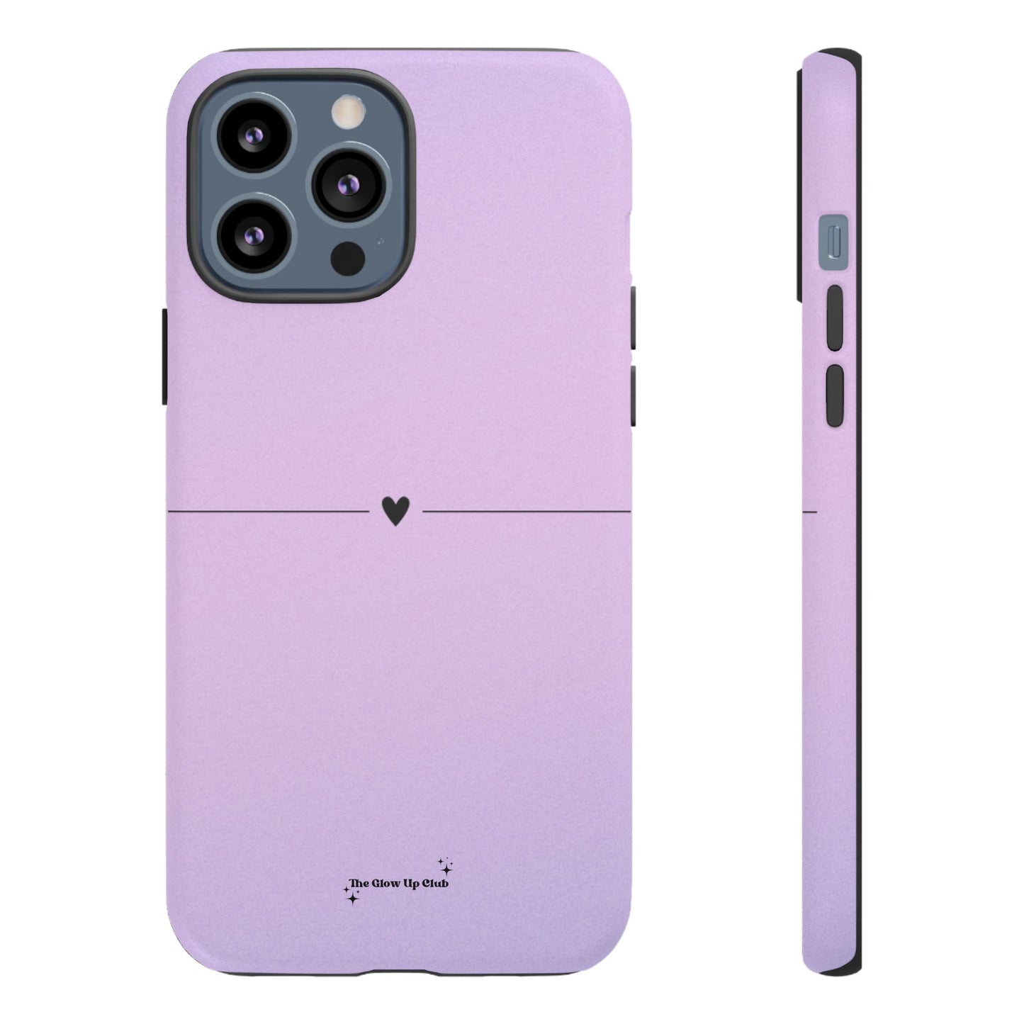 Pastel purple heart - tough case