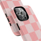 Pink orange checkers - tough case