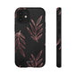 Rose gold leaves minimalistic - tough case