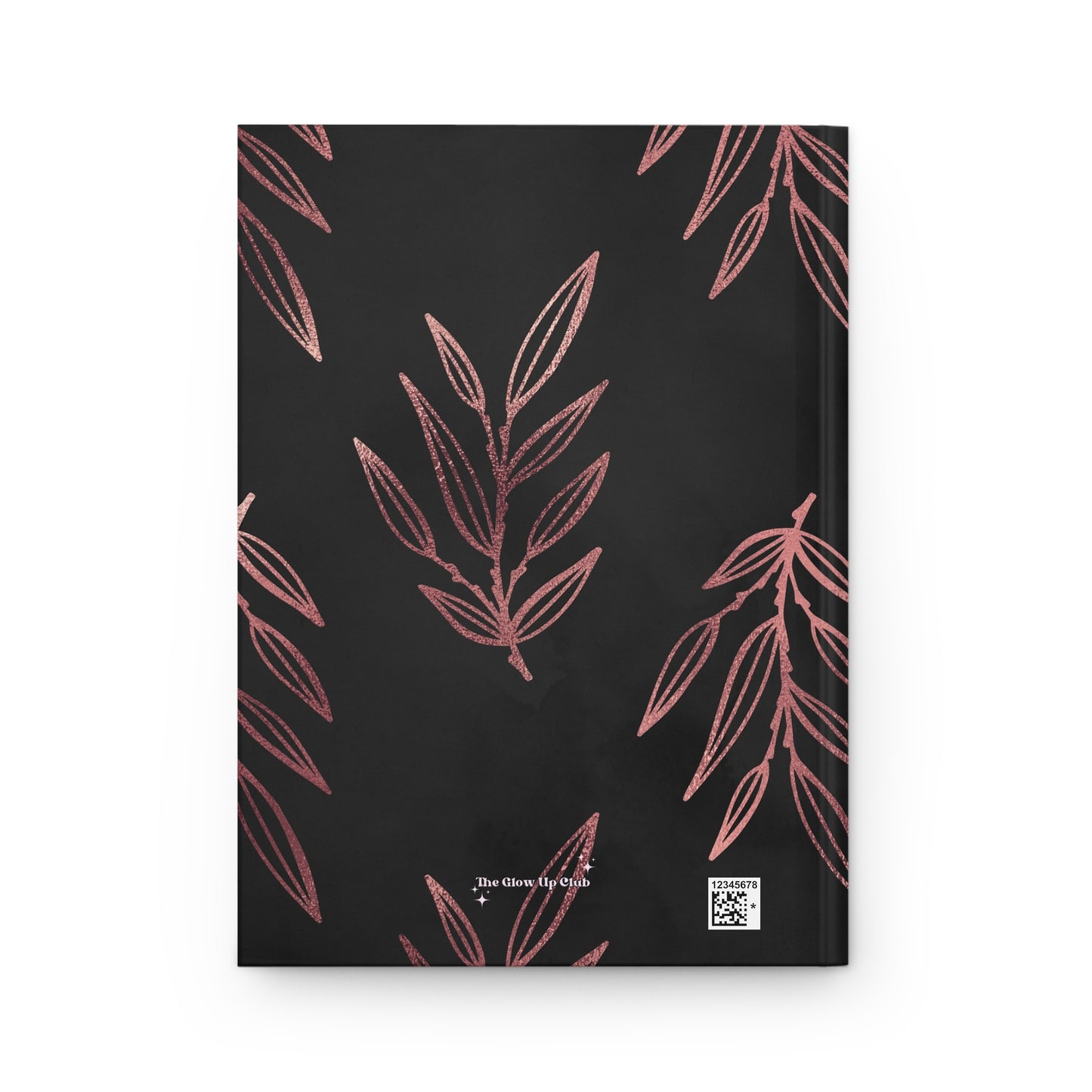 Rose gold leaves minimalistic Journal