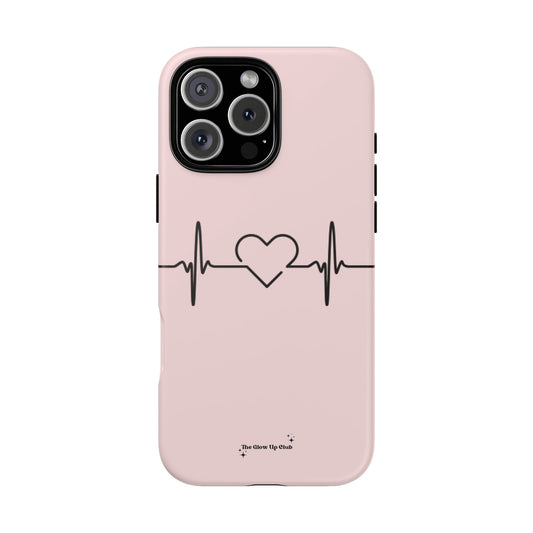 Heart line black - tough case