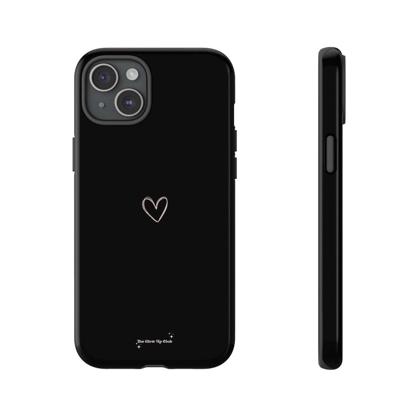 Minimalistic heart black - tough case