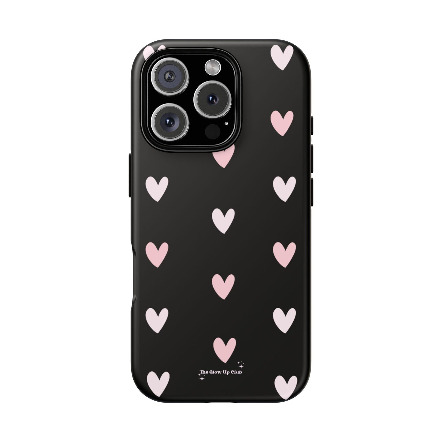 Black heart pattern - tough case