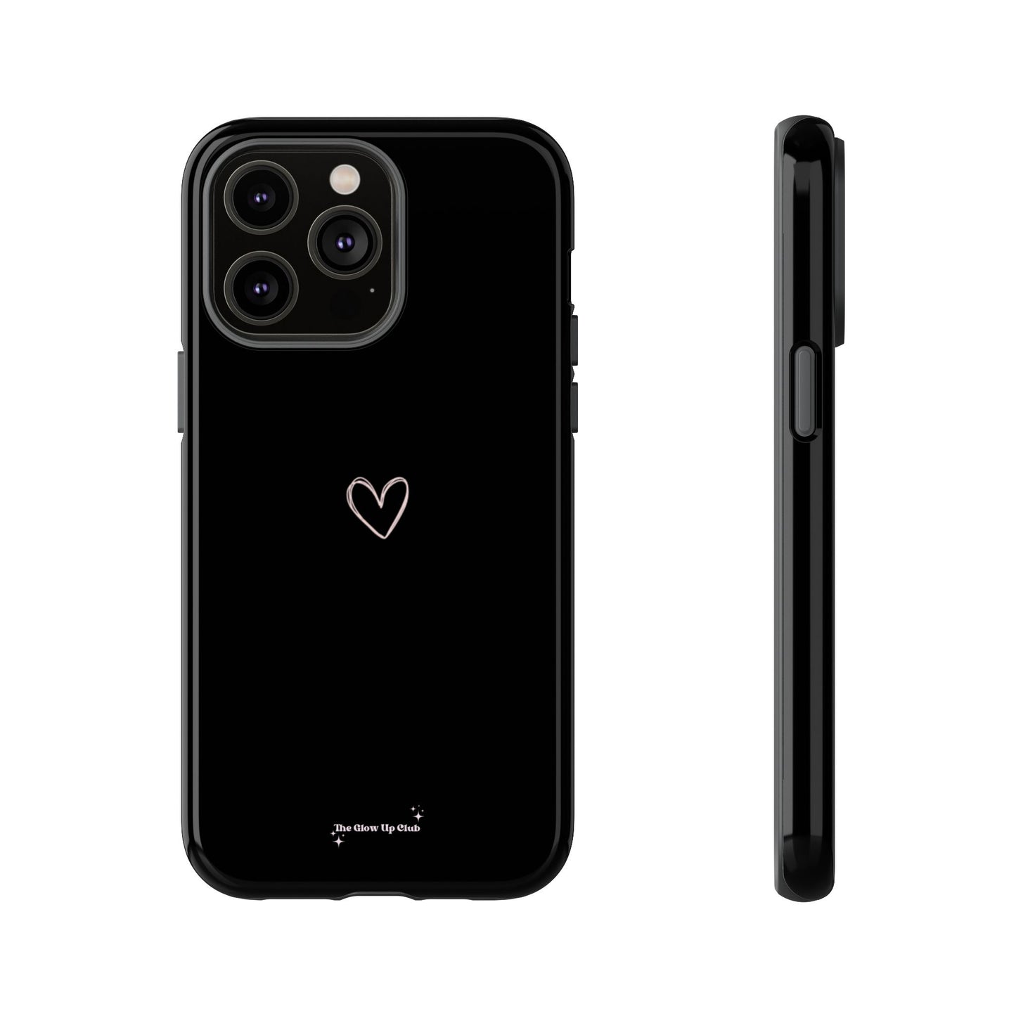 Minimalistic heart black - tough case