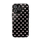 Black and pink dots - tough case