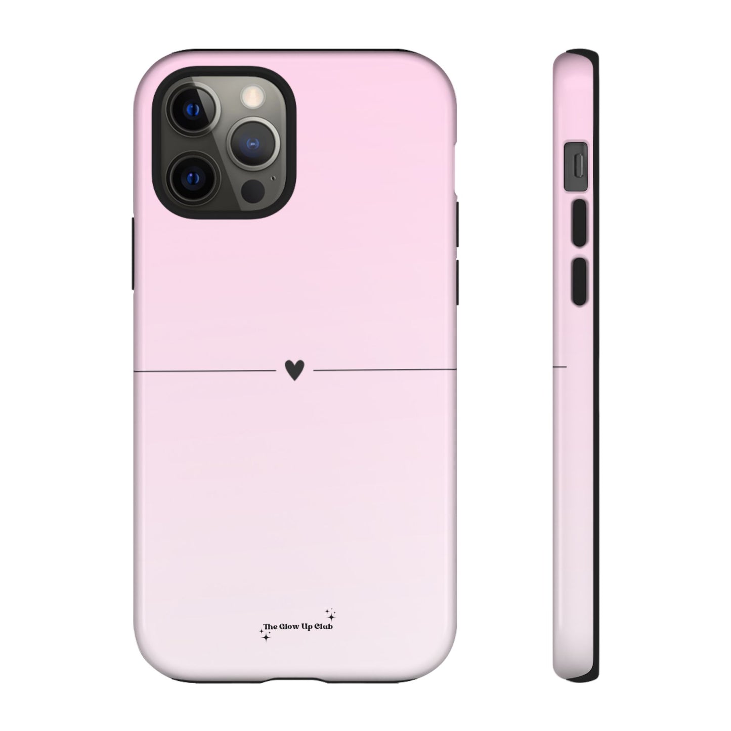 Pastel pink heart - tough case