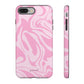 Pink abstract pattern - tough case