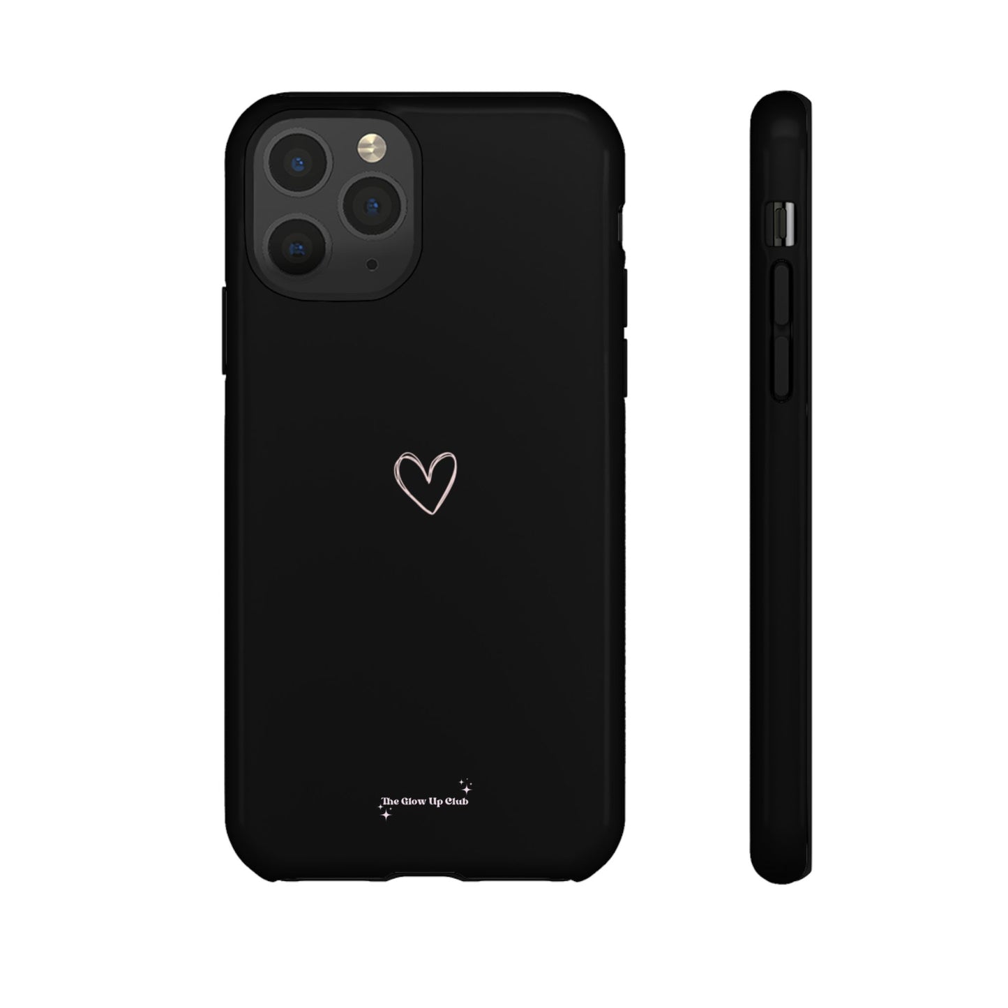 Minimalistic heart black - tough case