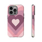 Heart layers pink - tough case