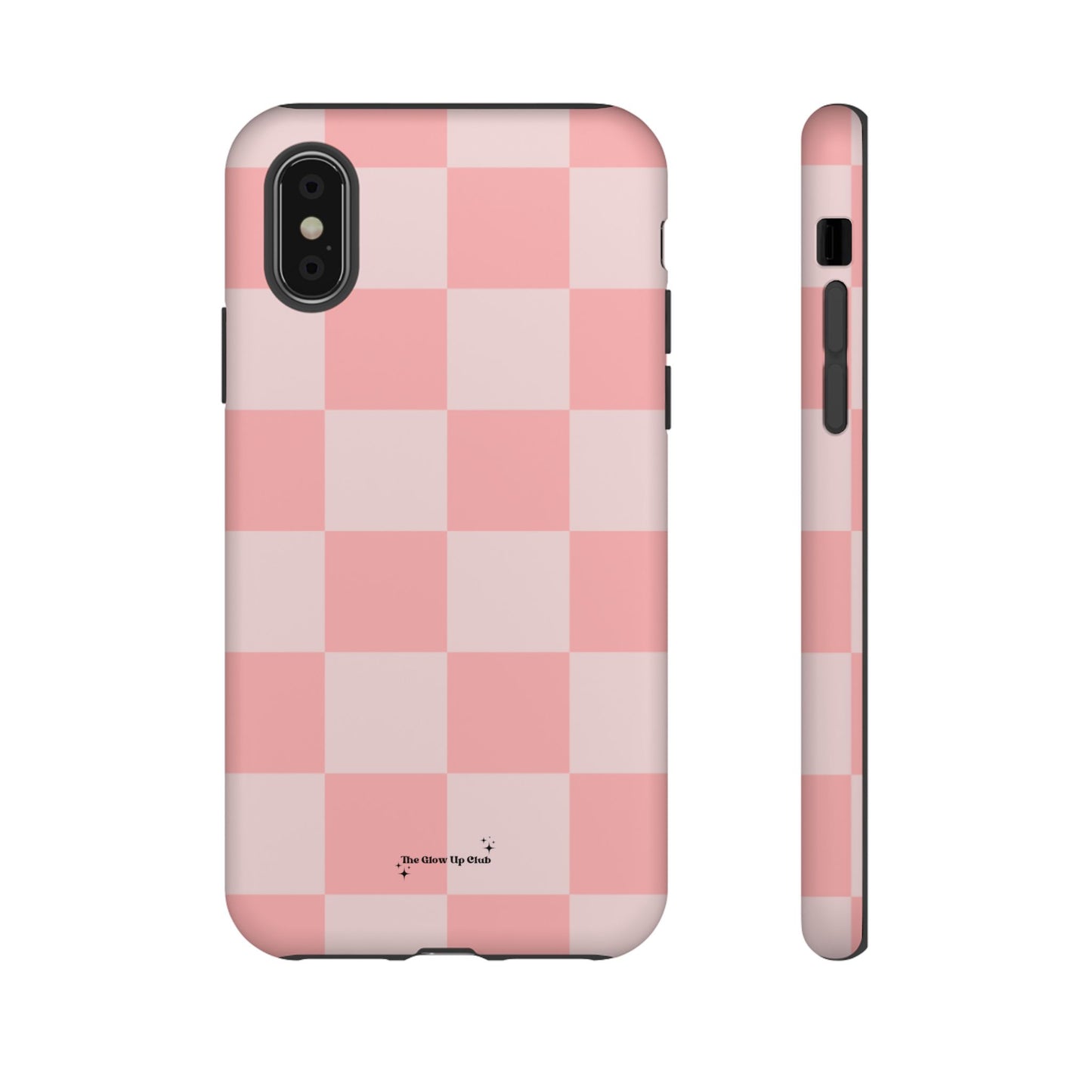 Pink orange checkers - tough case