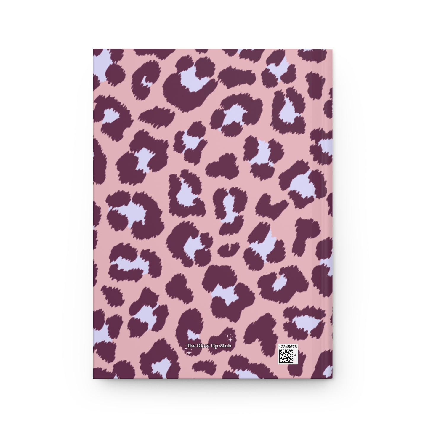 Leopard print purple Journal