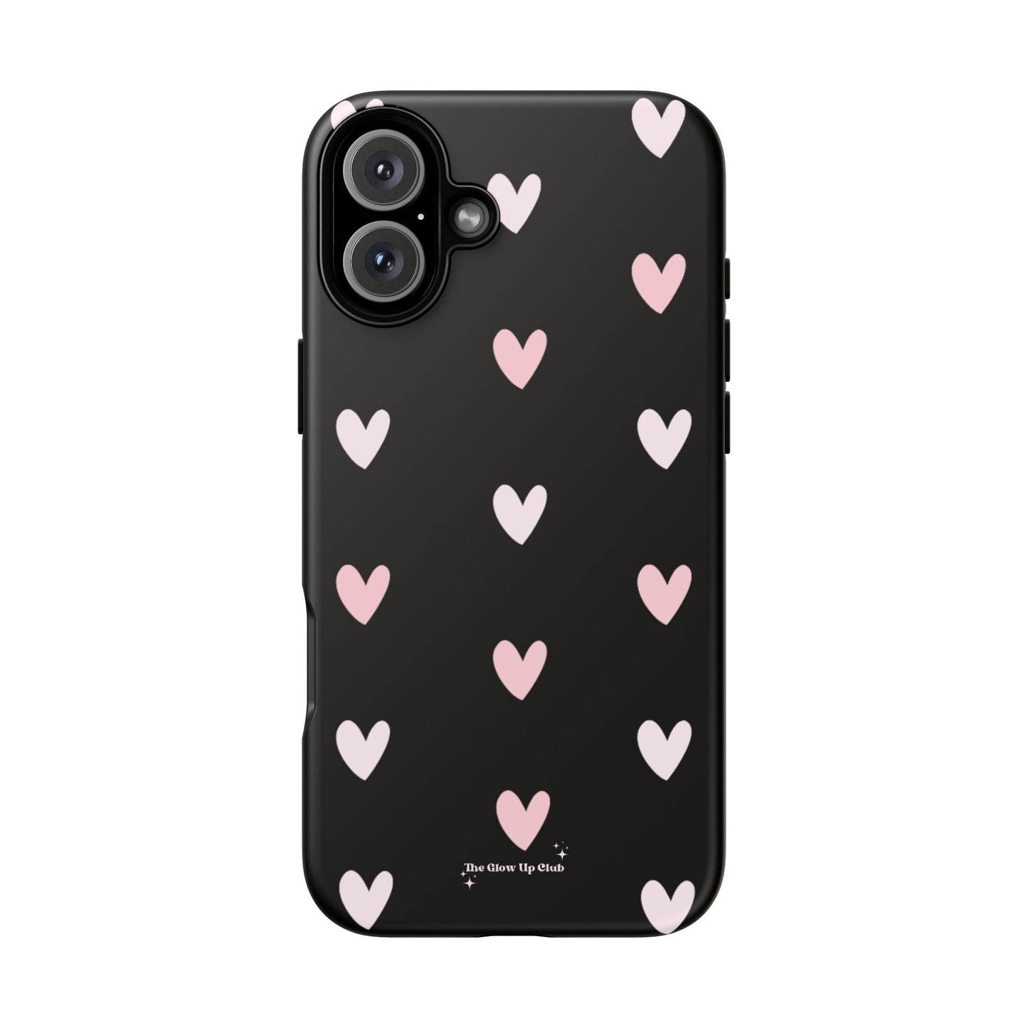 Black heart pattern - tough case