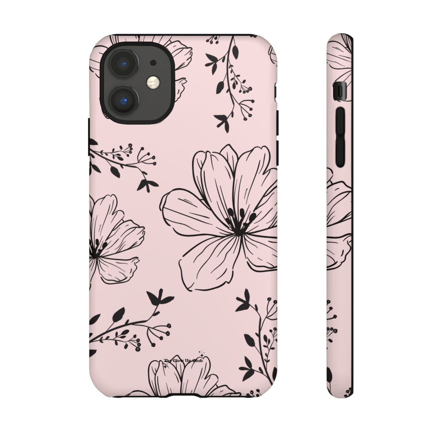 Realistic flowers pink - tough case