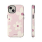 Floral pattern pink - tough case