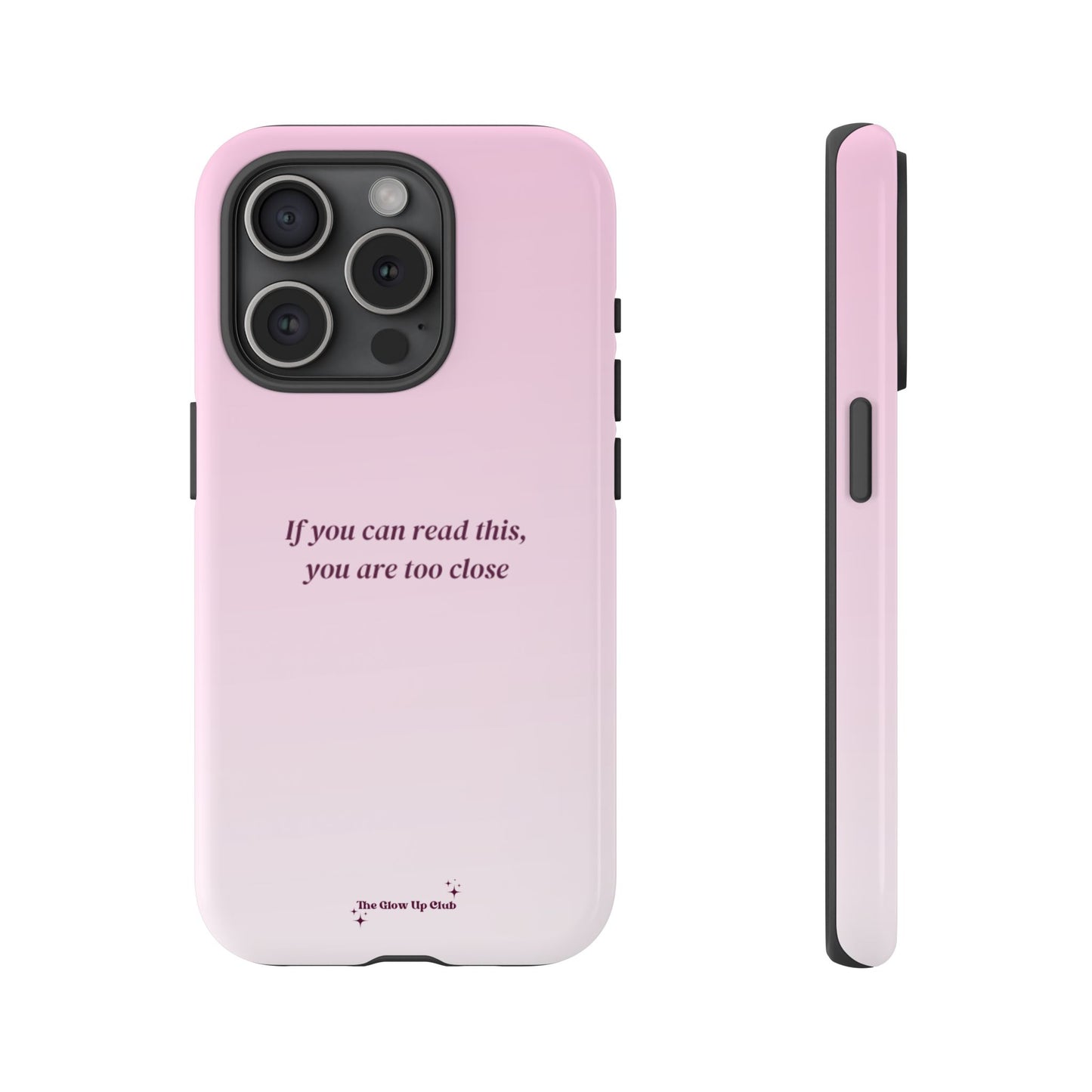 If you can read this pink - tough case