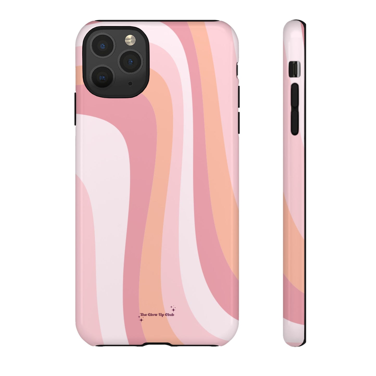 Pink and orange waves - tough case