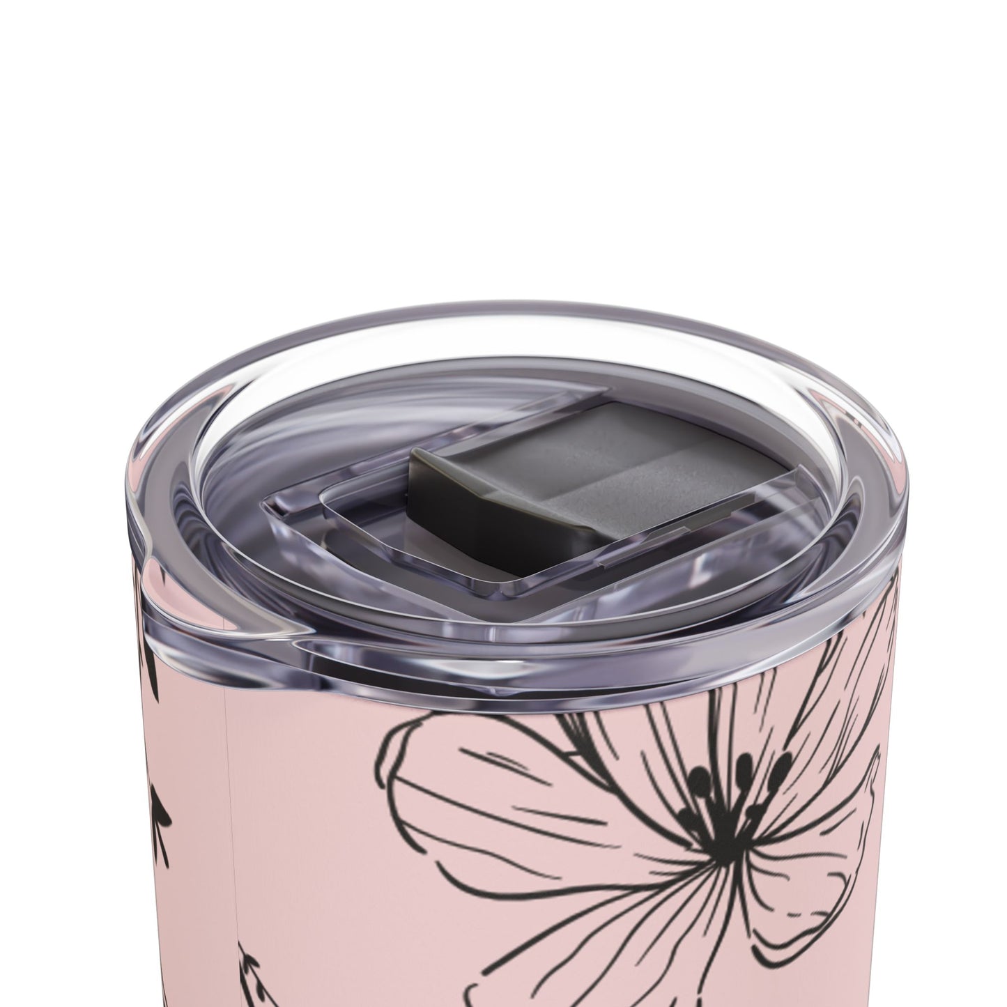 Realistic flowers pink Tumbler, 20oz