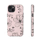 Realistic flowers pink - tough case