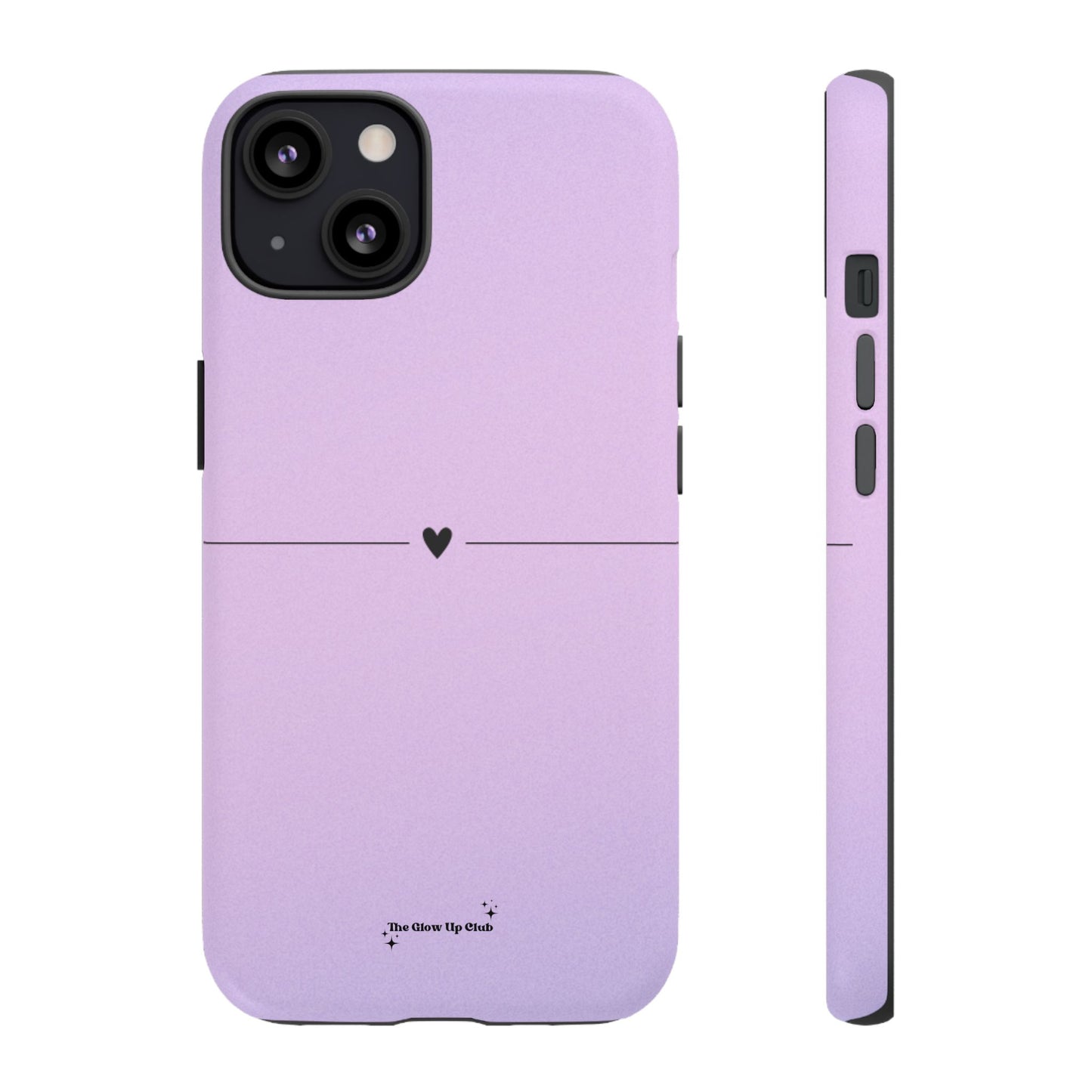 Pastel purple heart - tough case