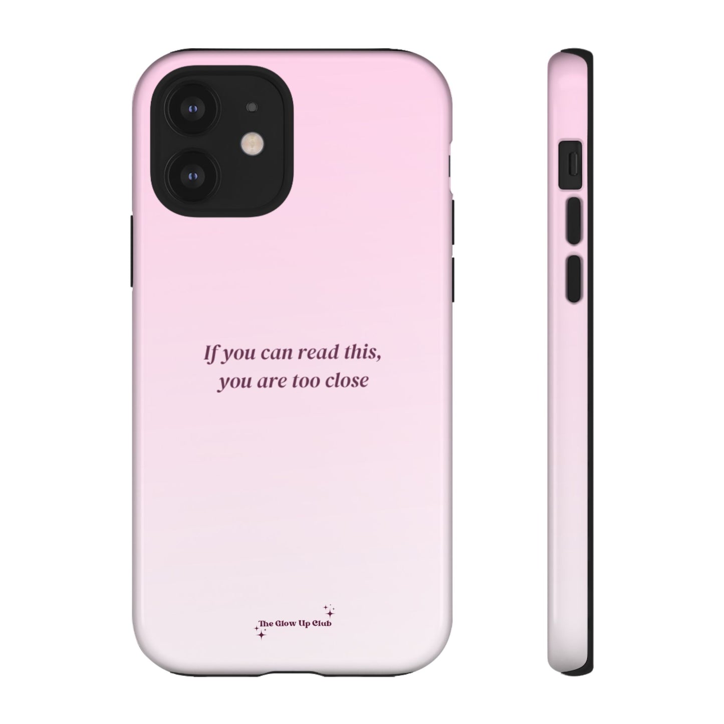 If you can read this pink - tough case