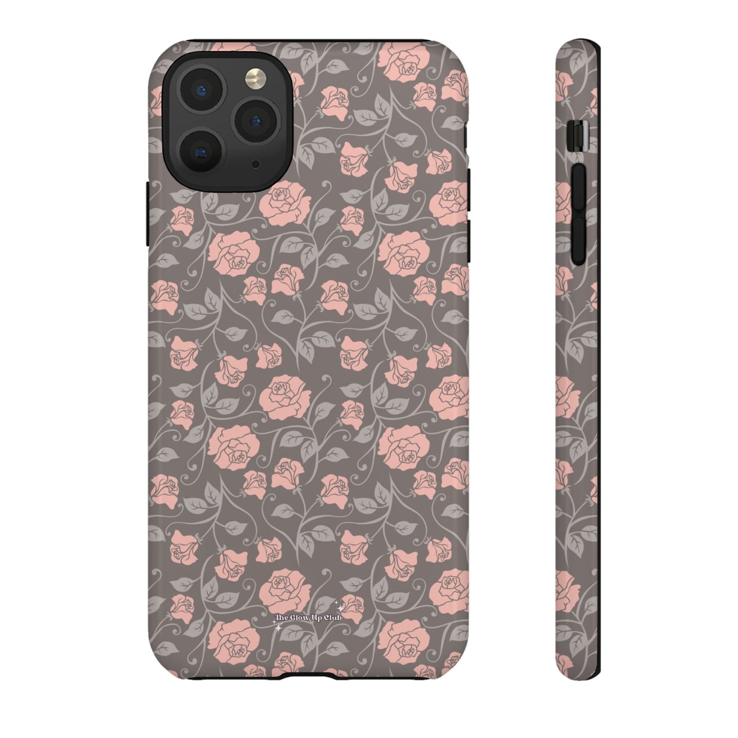 Small roses brown - tough case