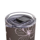 Realistic flowers grey Tumbler, 20oz