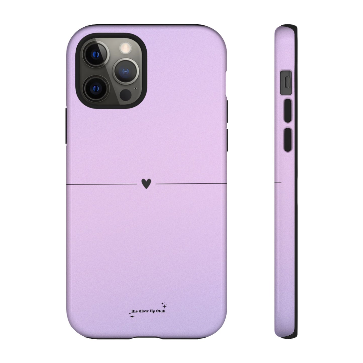 Pastel purple heart - tough case