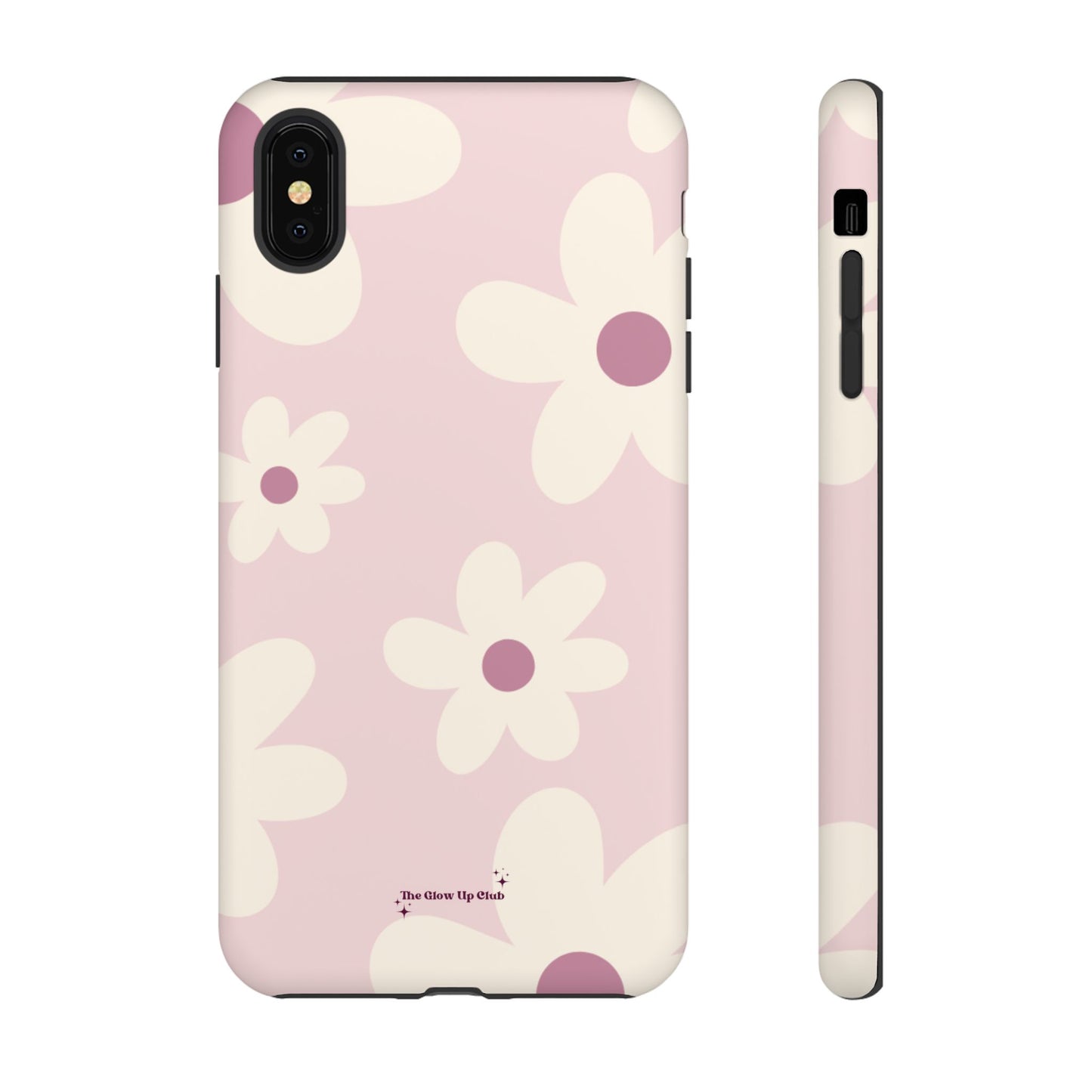 Floral pattern pink - tough case