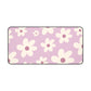 Floral pattern purple - Desk Mat