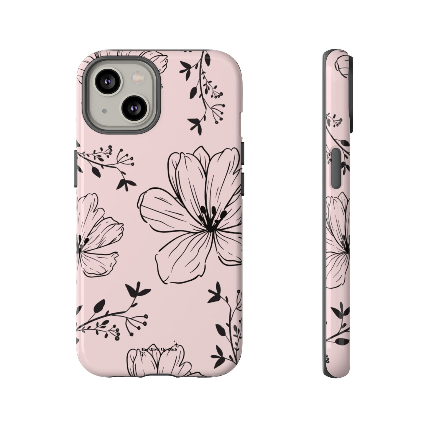 Realistic flowers pink - tough case