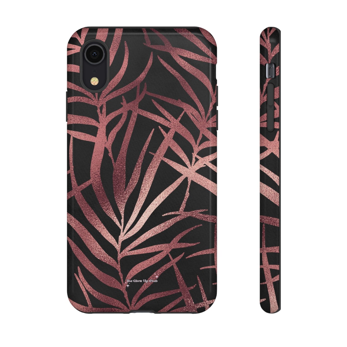 Rose gold leaves - tough case