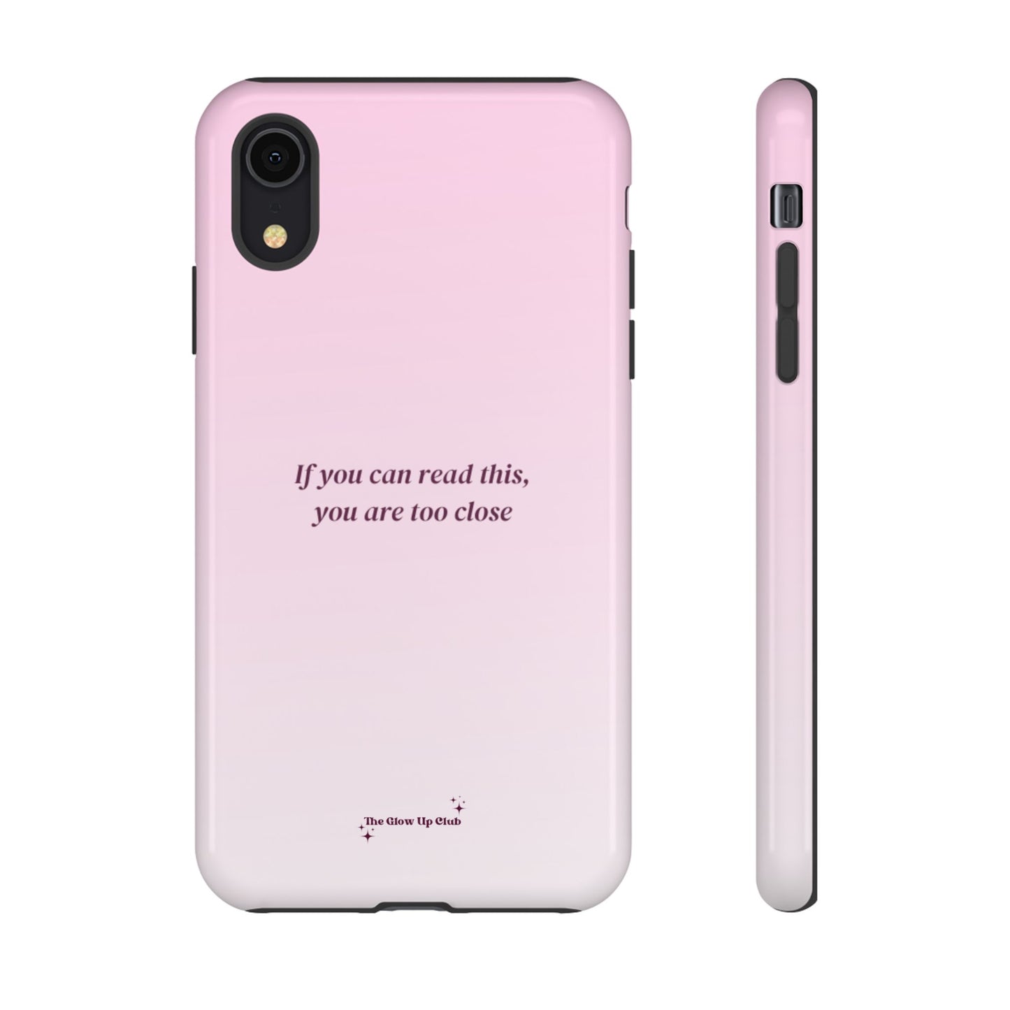 If you can read this pink - tough case