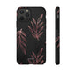 Rose gold leaves minimalistic - tough case