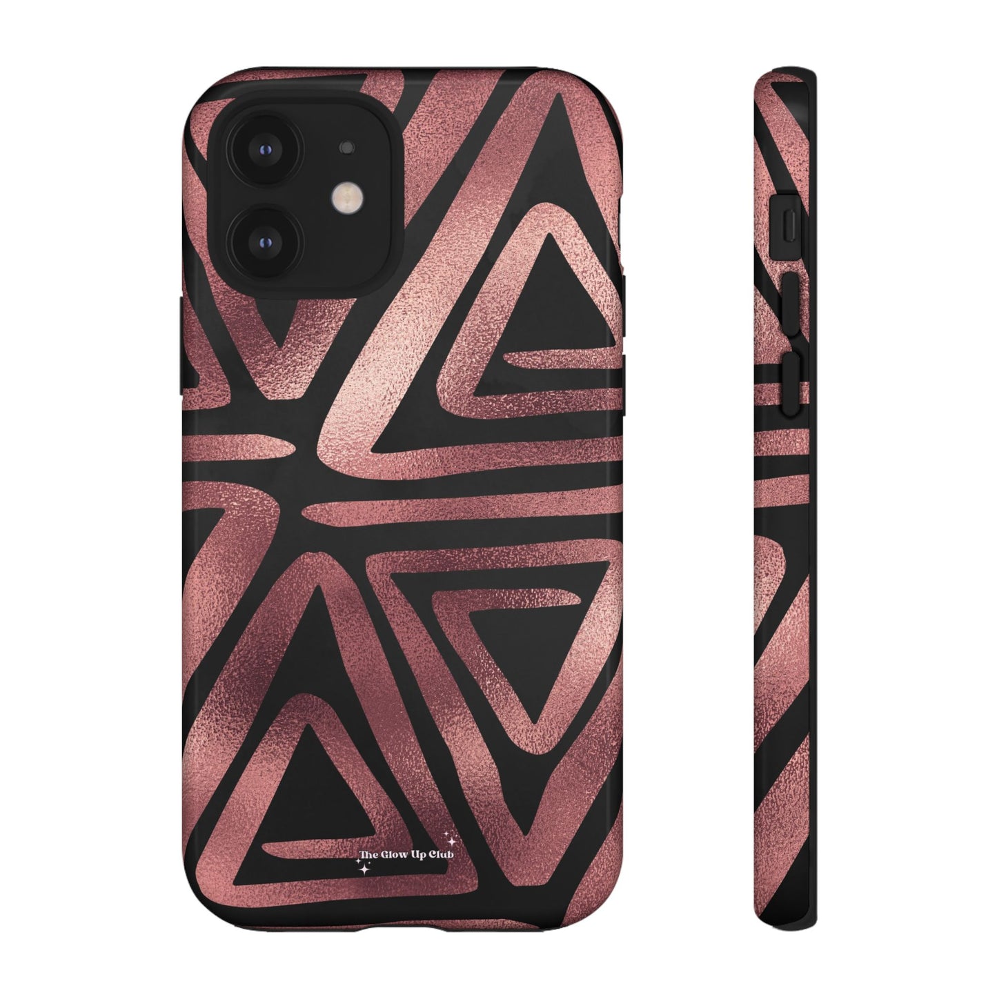 Rose gold triangles - tough case