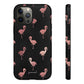 Rose gold flamingos - tough case