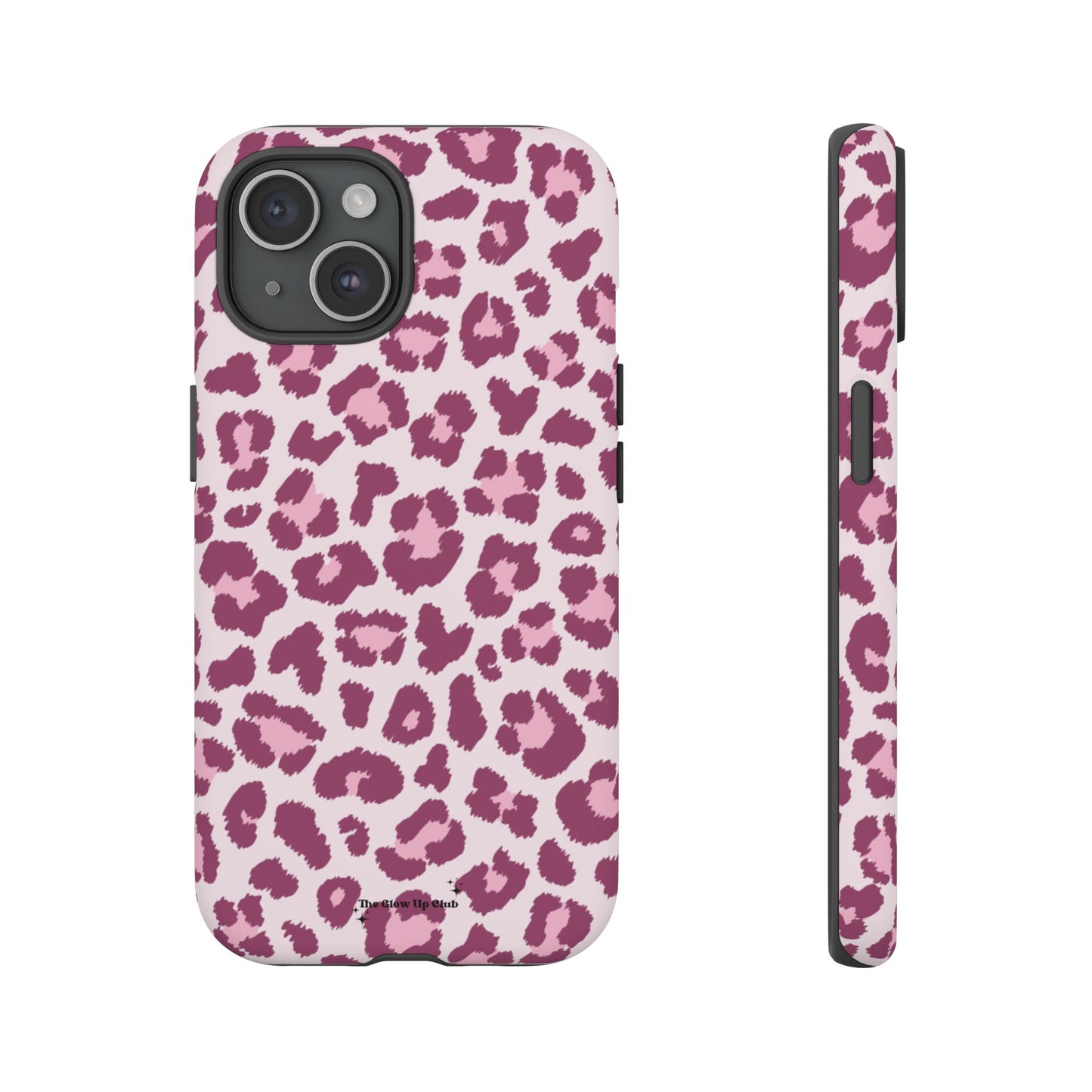 Leopard print double pink - tough case