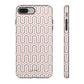 Pink grey pattern - tough case