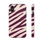 Zebra print cream - tough case