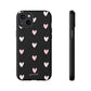 Black heart pattern - tough case