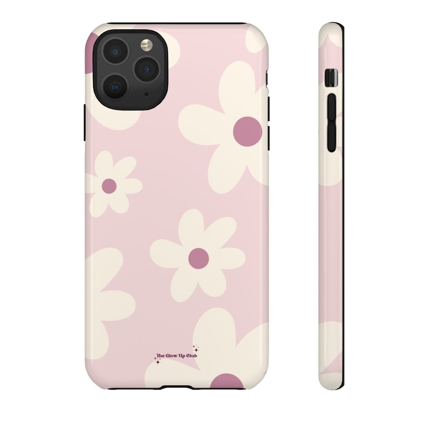 Floral pattern pink - tough case